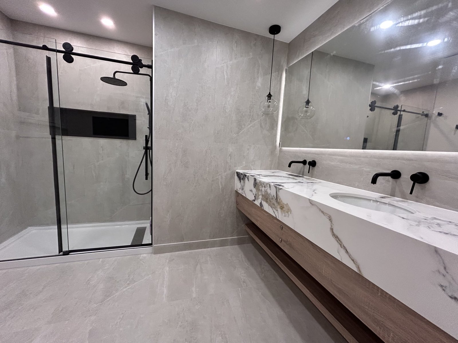 Luxury bathroom renovation